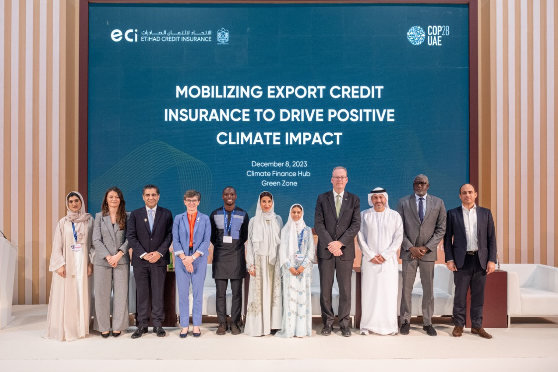 ECI hosts global experts at COP28 to discuss export credit's role in climate action